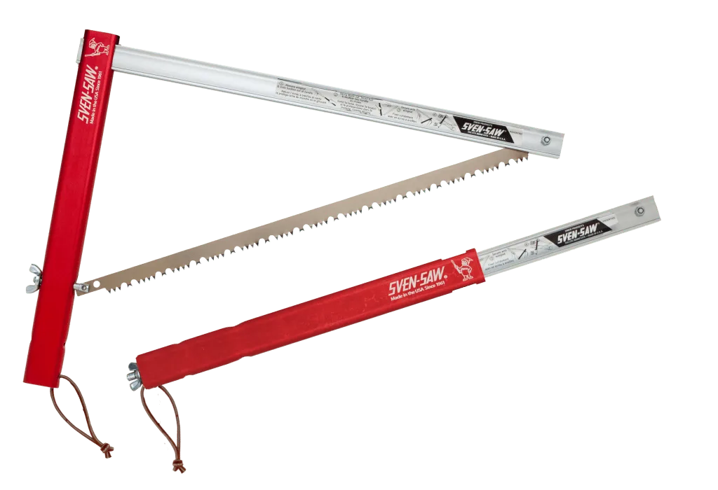 Sven-style folding bow saw